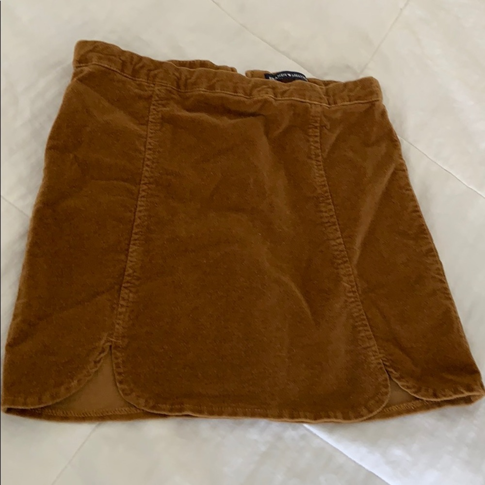 Suede Brandy Melville skirt